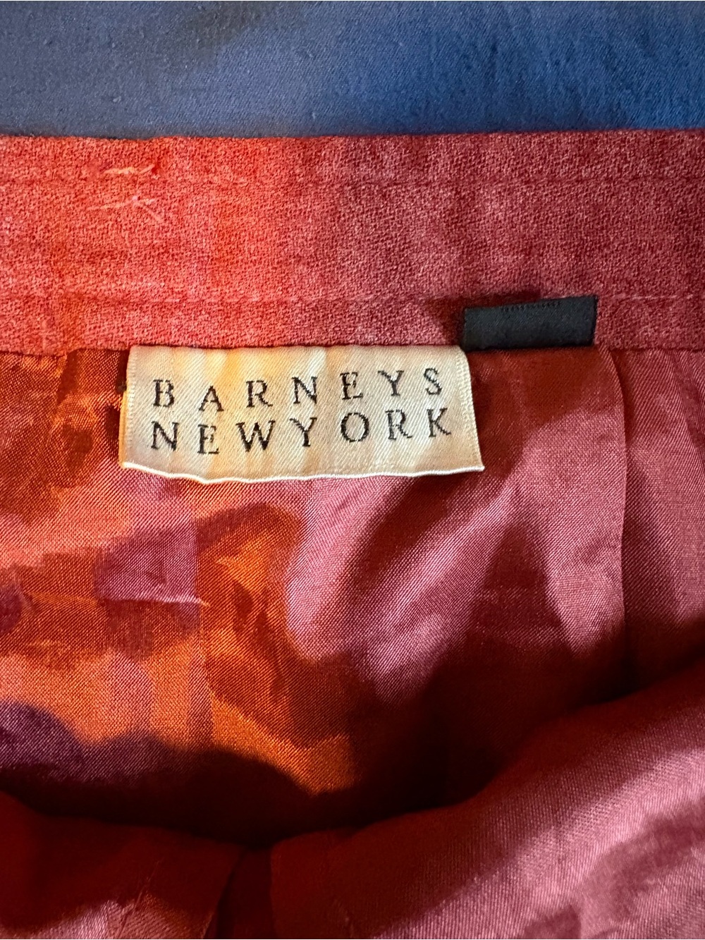 Barneys New York Orange-Red Pencil Skirt - Picture 7 of 8